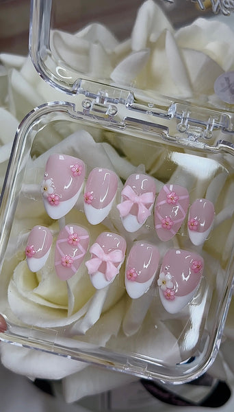 French Tip Flower