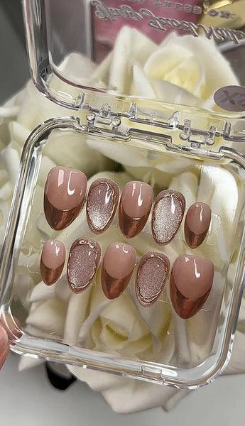 Cateye Chrome French Tip