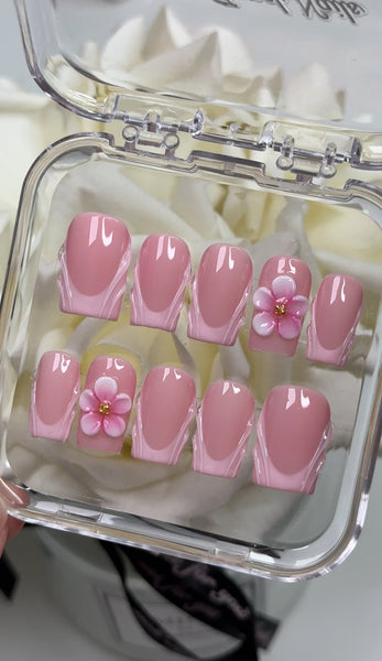 3D Pink French Tip