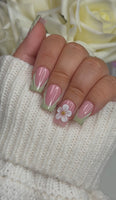 3D Green French Tip