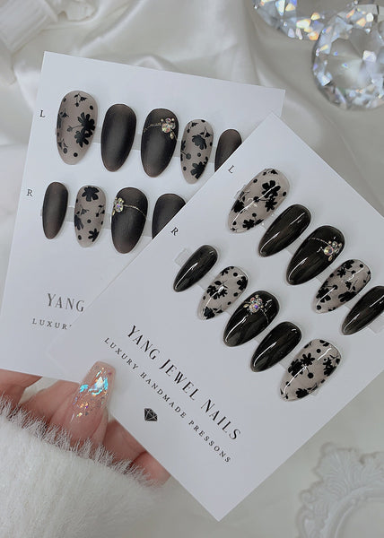 Black Floral