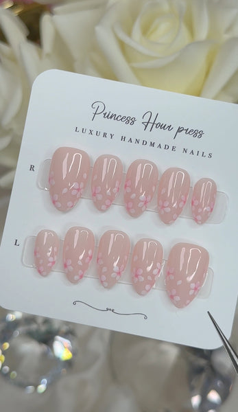 Peach Blossom - Short Almond