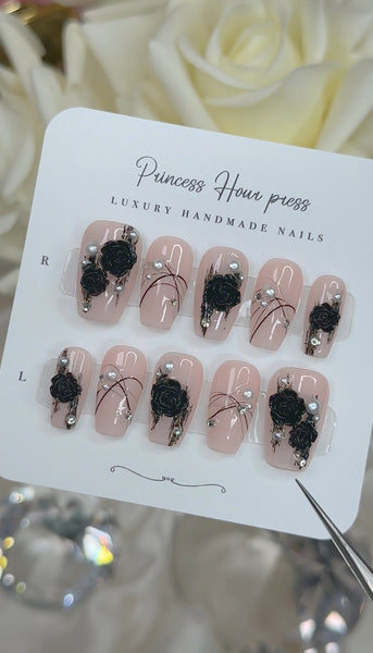 Black Roses - Short Coffin