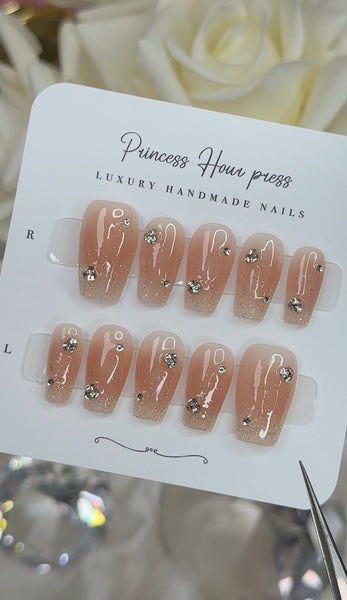 Aura with Crystal - Short Coffin