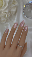 Glass Cateye Pink