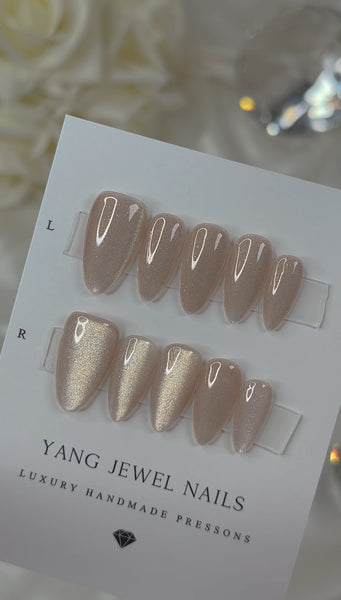 Glass Cateye Nude
