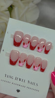 Red and Pink with Strawberries XSmall (RTS)