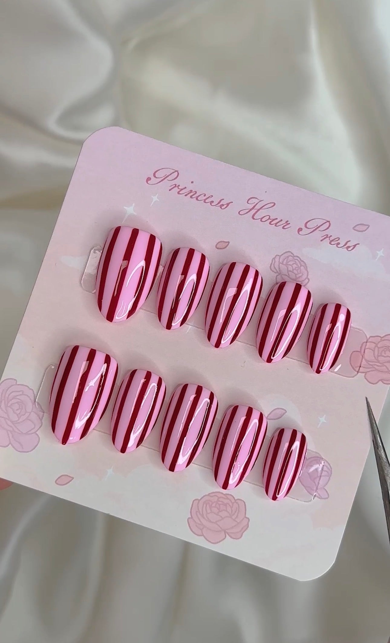 Pink Red Stripe