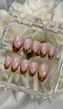 Tortoise French Tip